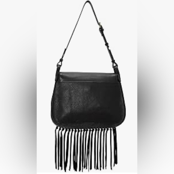 Lucky Brand Women's Kate Leather Shoulder bag Black - Picture 3 of 12